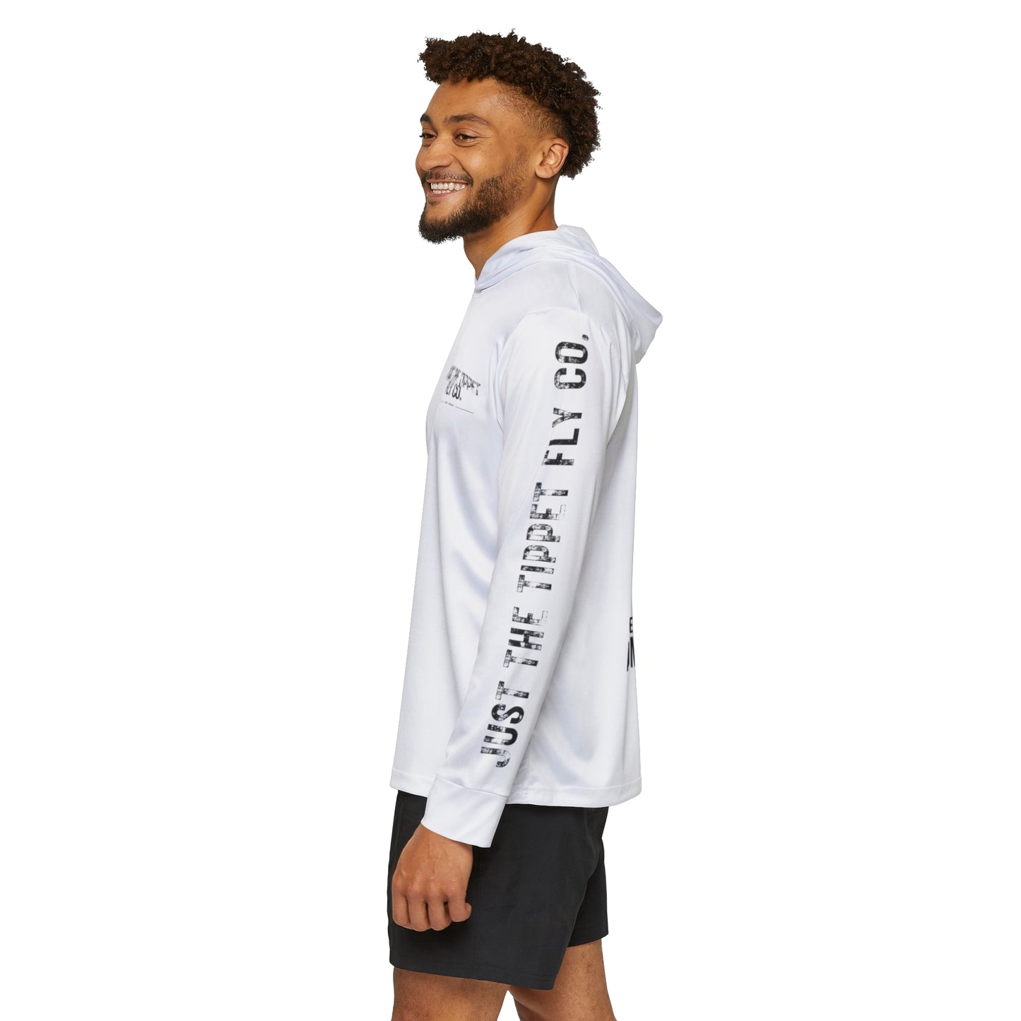 “Fly Fishing is like” funny Sun Hoodie (UPF 50+)