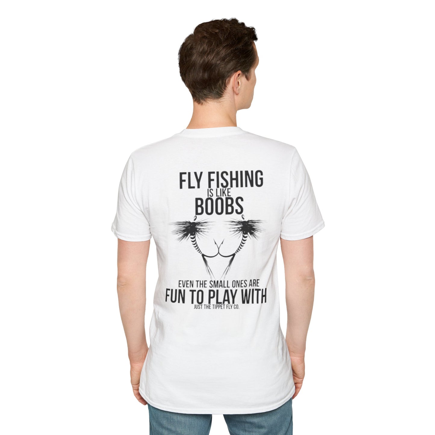 “Fly Fishing is like” Unisex Softstyle T-Shirt