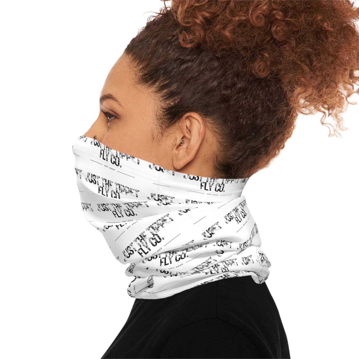 JTT Fly Co. Lightweight Neck Gaiter (White)