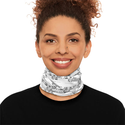 JTT Fly Co. Lightweight Neck Gaiter (White)