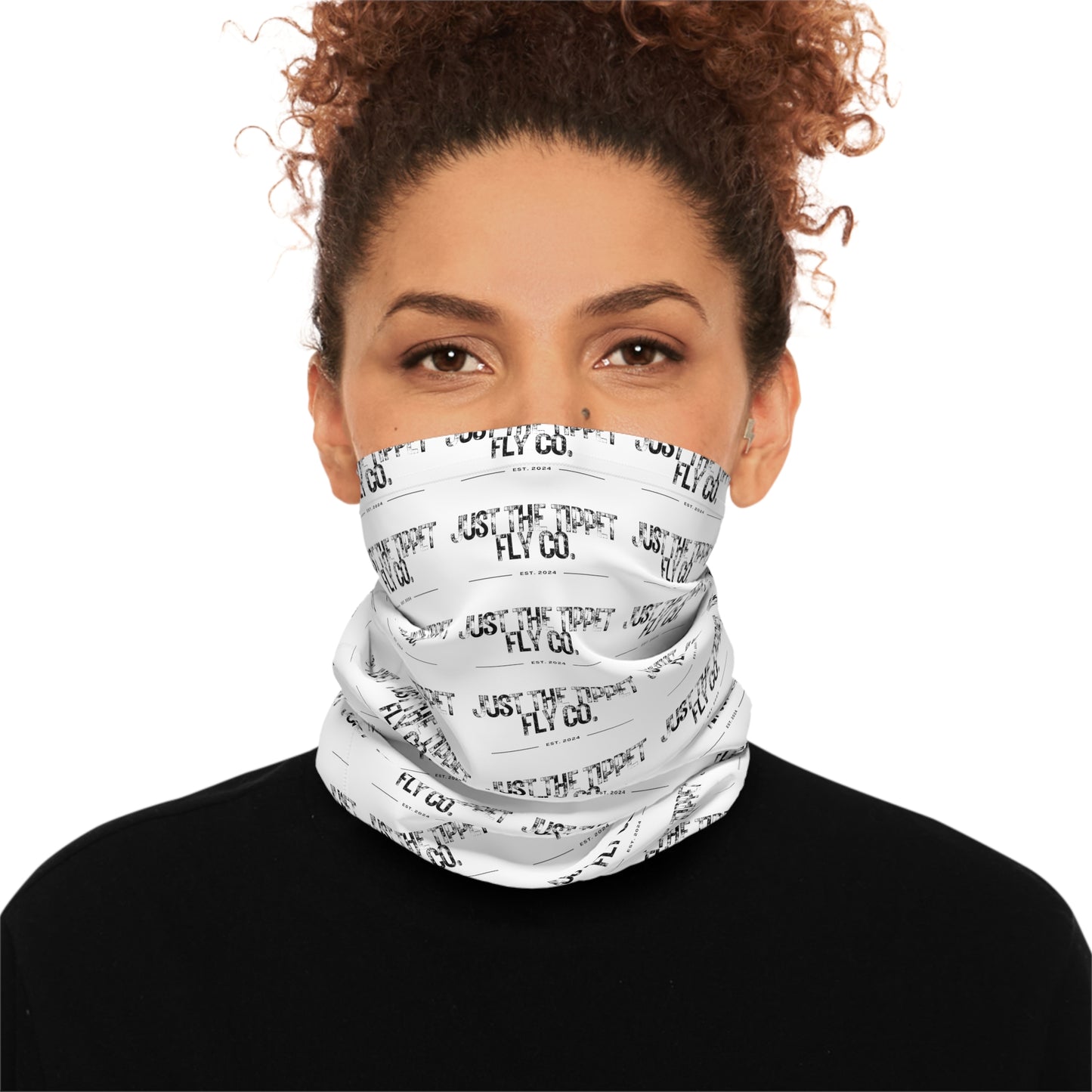 JTT Fly Co. Lightweight Neck Gaiter (White)