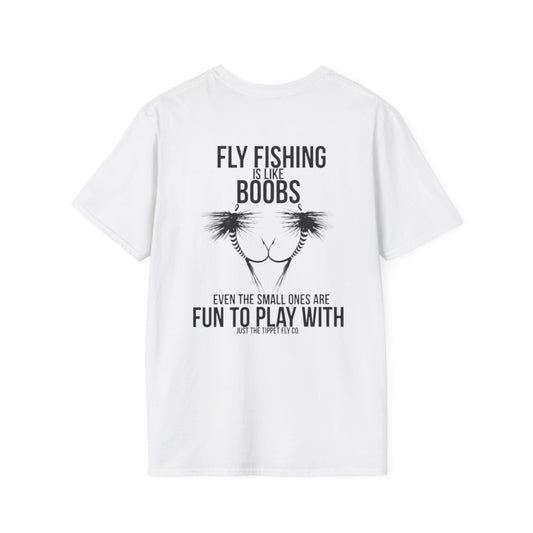 “Fly Fishing is like” Unisex Softstyle T-Shirt