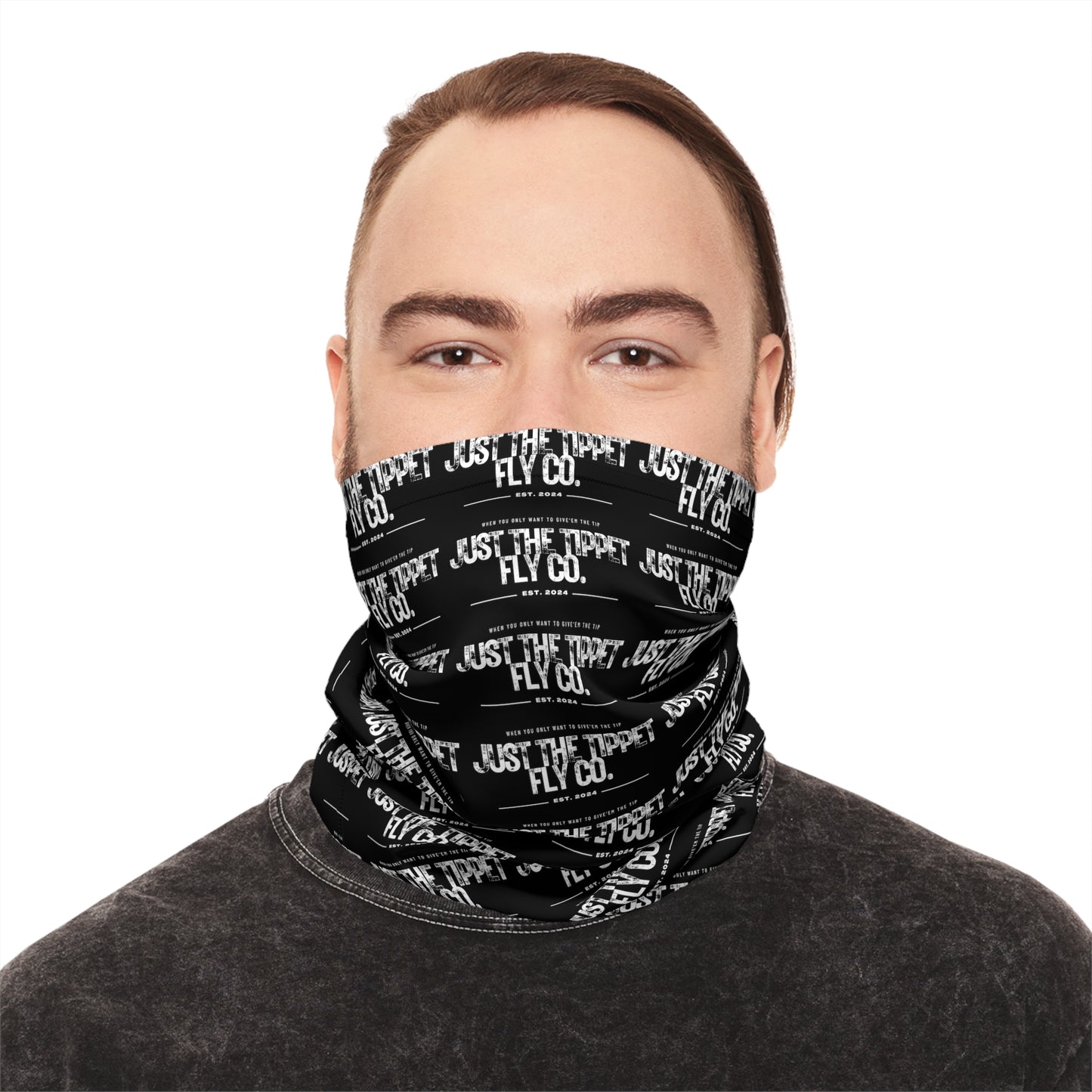 JTT Fly Co. Lightweight Neck Gaiter (Black)