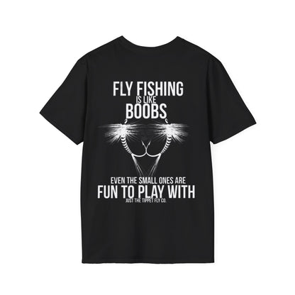 “Fly Fishing is like” Unisex Softstyle T-Shirt