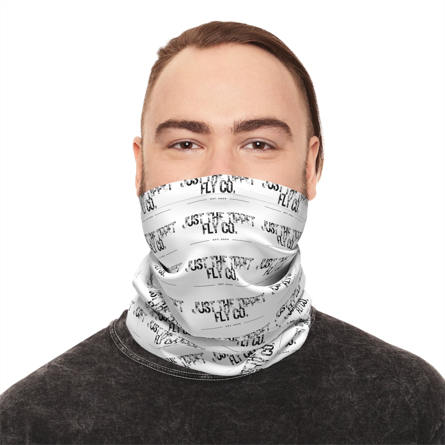 JTT Fly Co. Lightweight Neck Gaiter (White)