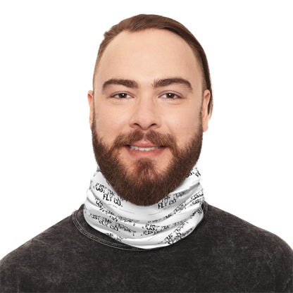 JTT Fly Co. Lightweight Neck Gaiter (White)