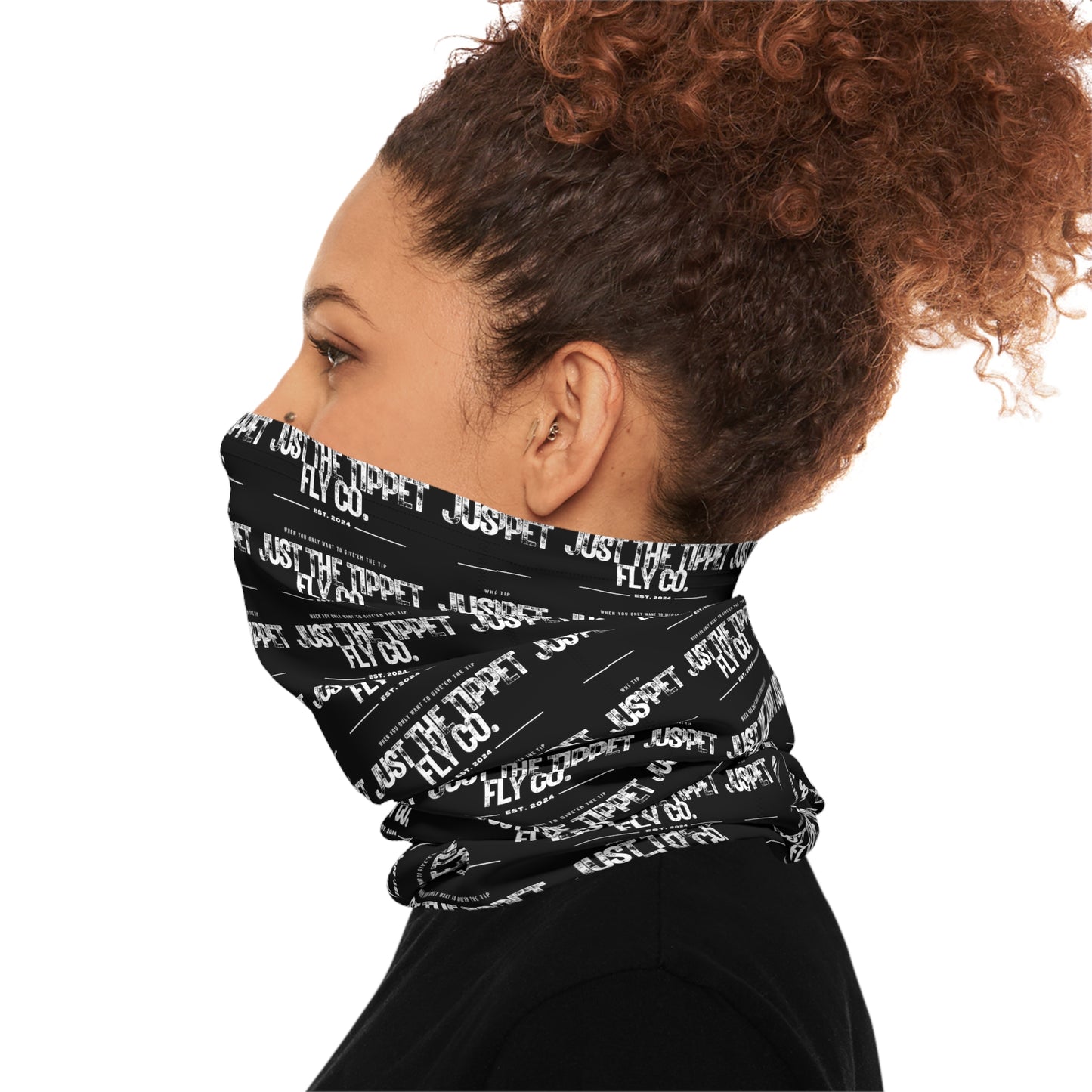 JTT Fly Co. Lightweight Neck Gaiter (Black)