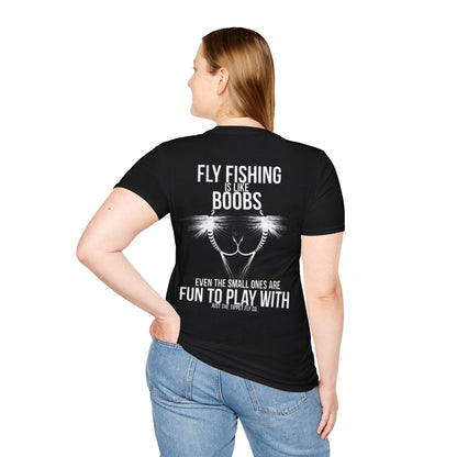 “Fly Fishing is like” Unisex Softstyle T-Shirt