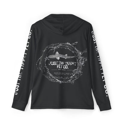 Black JTT Fly Co. Sun Hoodie (UPF 50+)