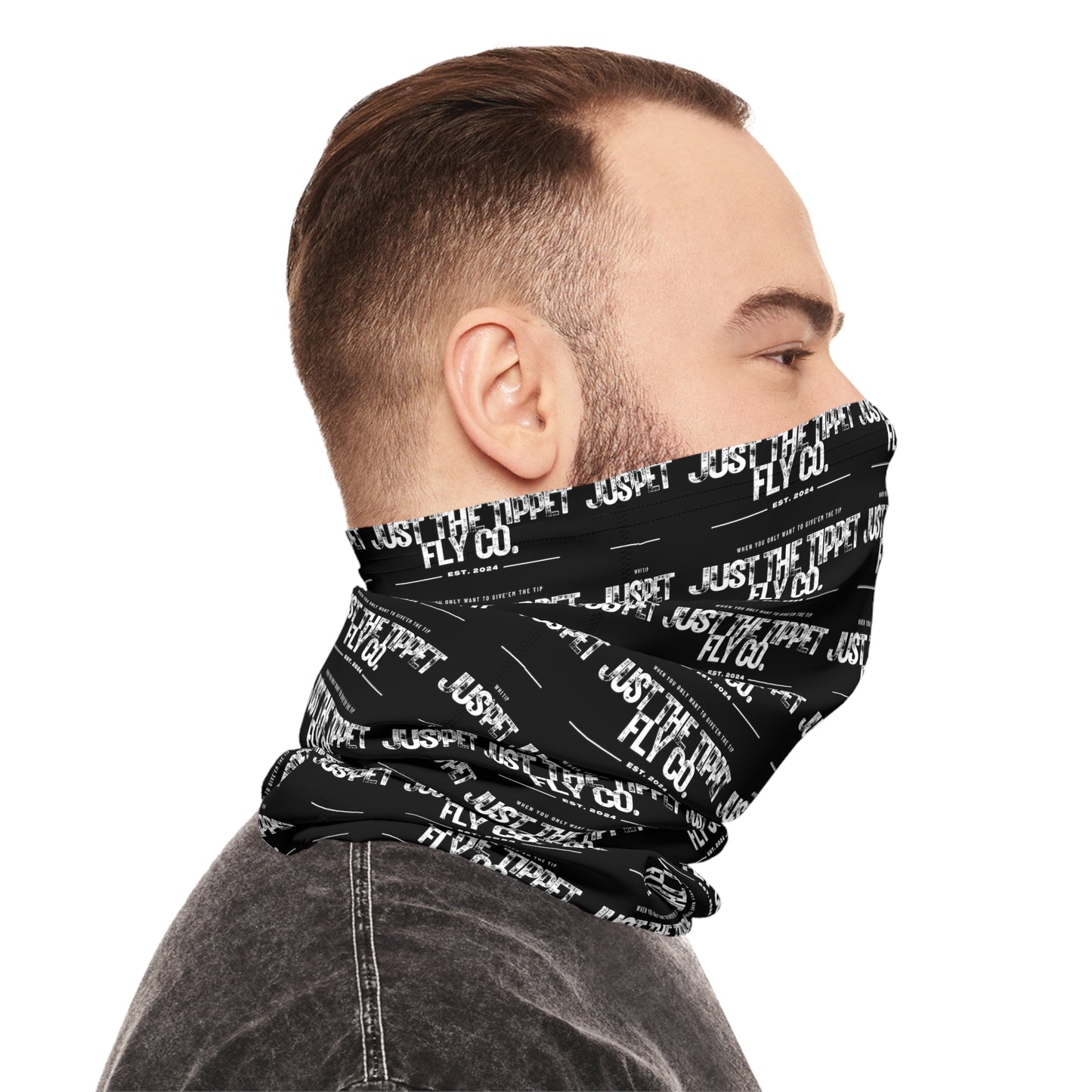 JTT Fly Co. Lightweight Neck Gaiter (Black)