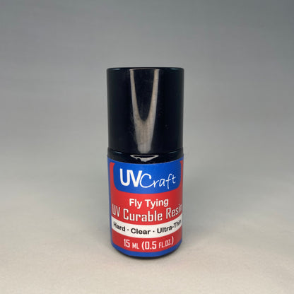 Ultra-Thin Clear UV Resin - .5 fl.oz. Brush Bottle