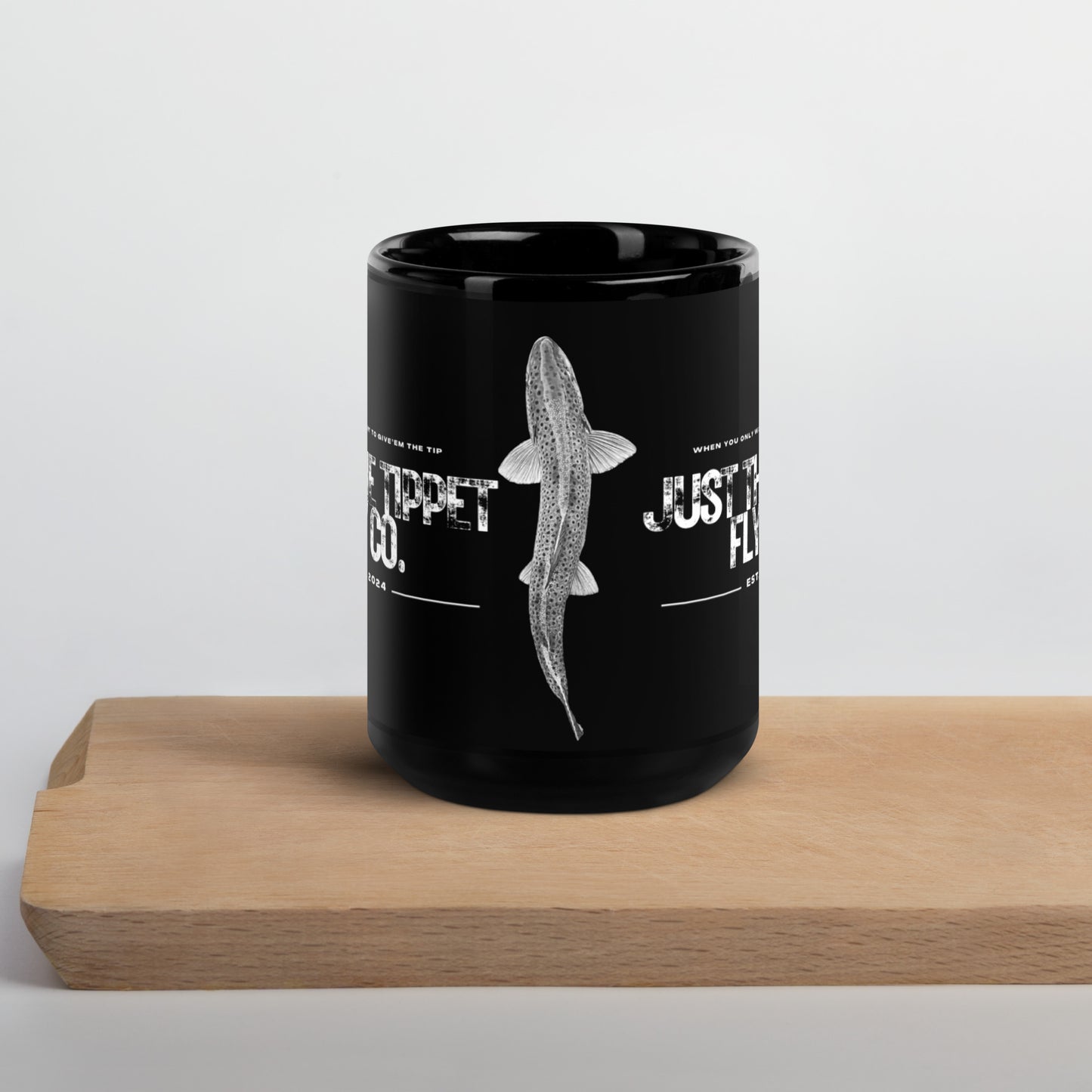 JTT 15oz. Black Glossy Mug