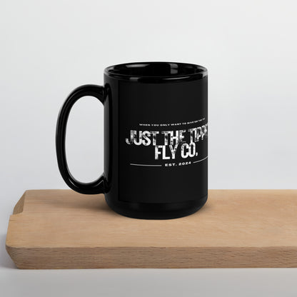 JTT 15oz. Black Glossy Mug